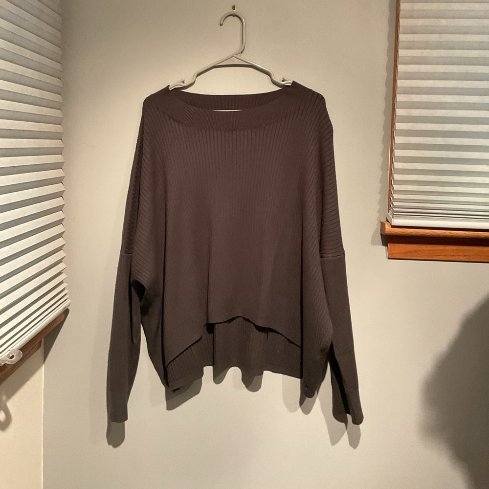Olive green oversized sweater